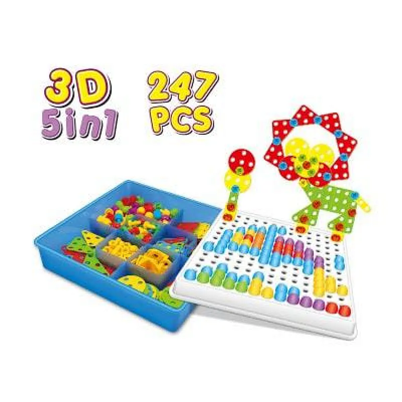 Drill Design Puzzle Set 247 Pieces
