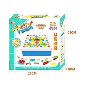 Drill Design Puzzle Set 191 Pieces