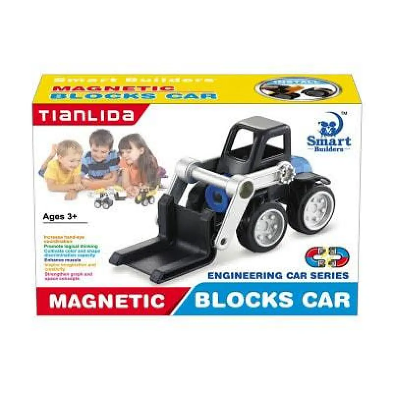 Magnetic Toy Cars 6 Pieces