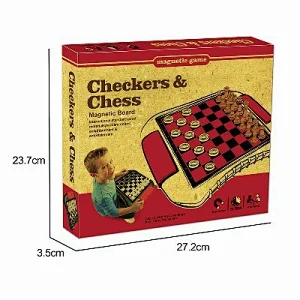 2 in 1 Magnetic Chess Set