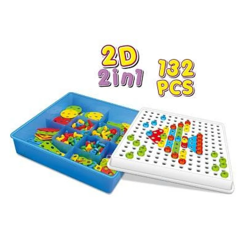 Drill Design Puzzle Set 132 Pieces