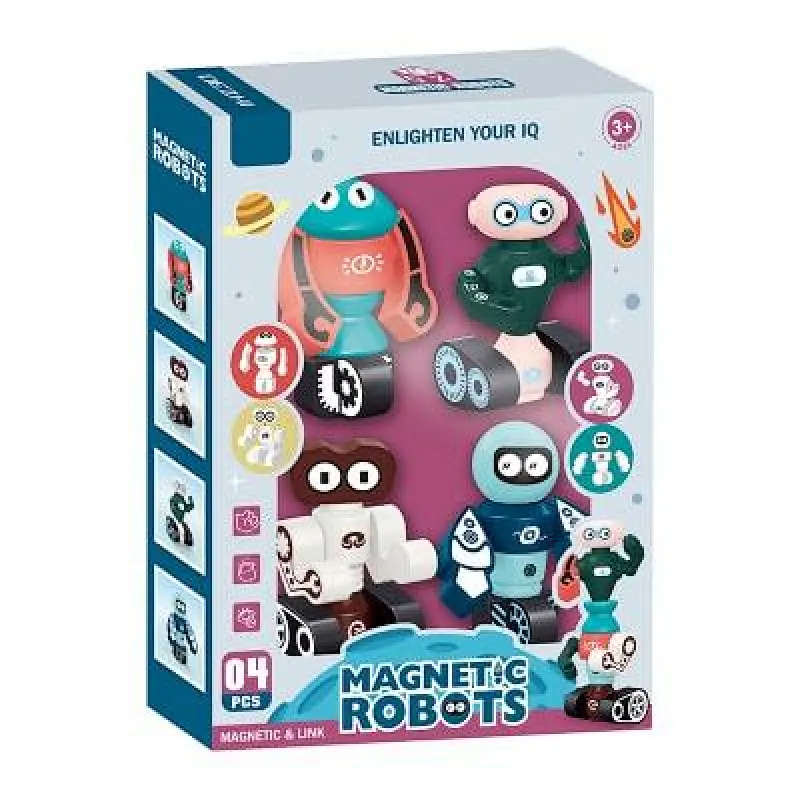 Magnetic Robot Toys League