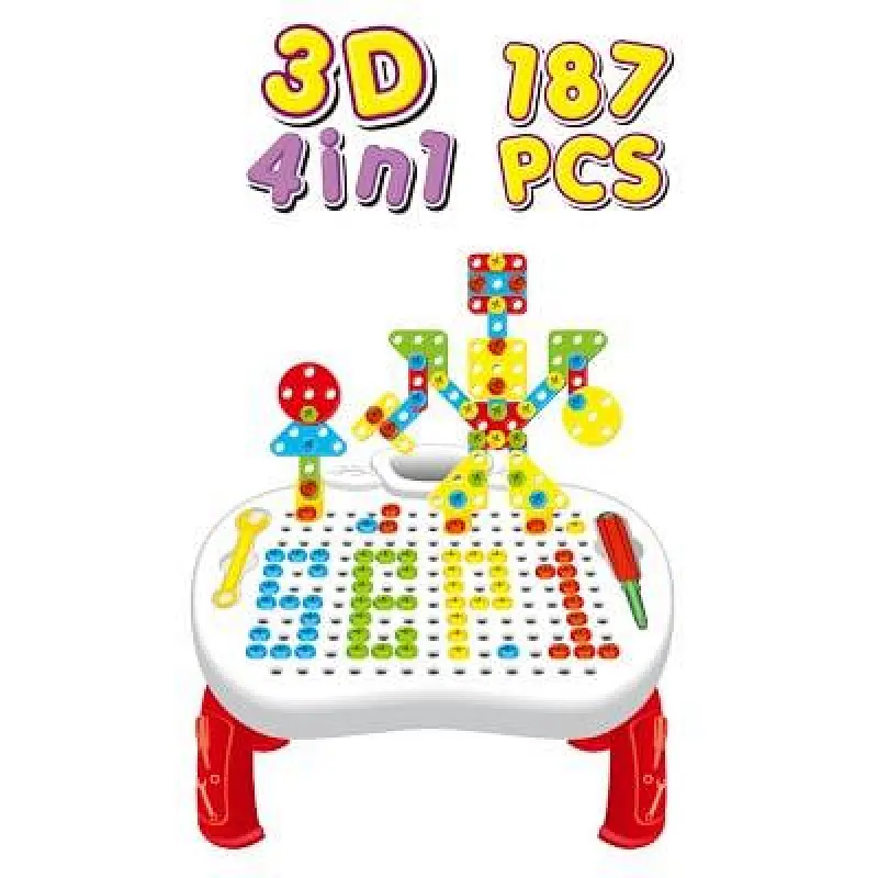 Drill Design Puzzle Set 187 Pieces
