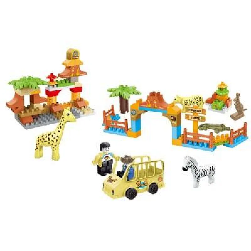 Zoo Series Building Blocks 92 Pieces