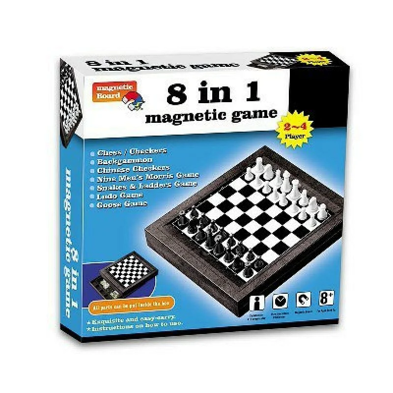 8 in 1 Magnetic Board Game