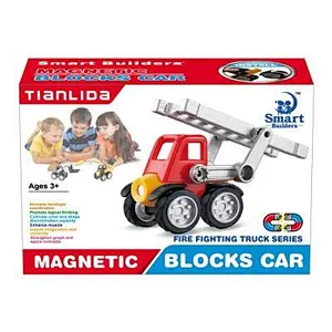 Magnetic Toy Cars 6 Pieces