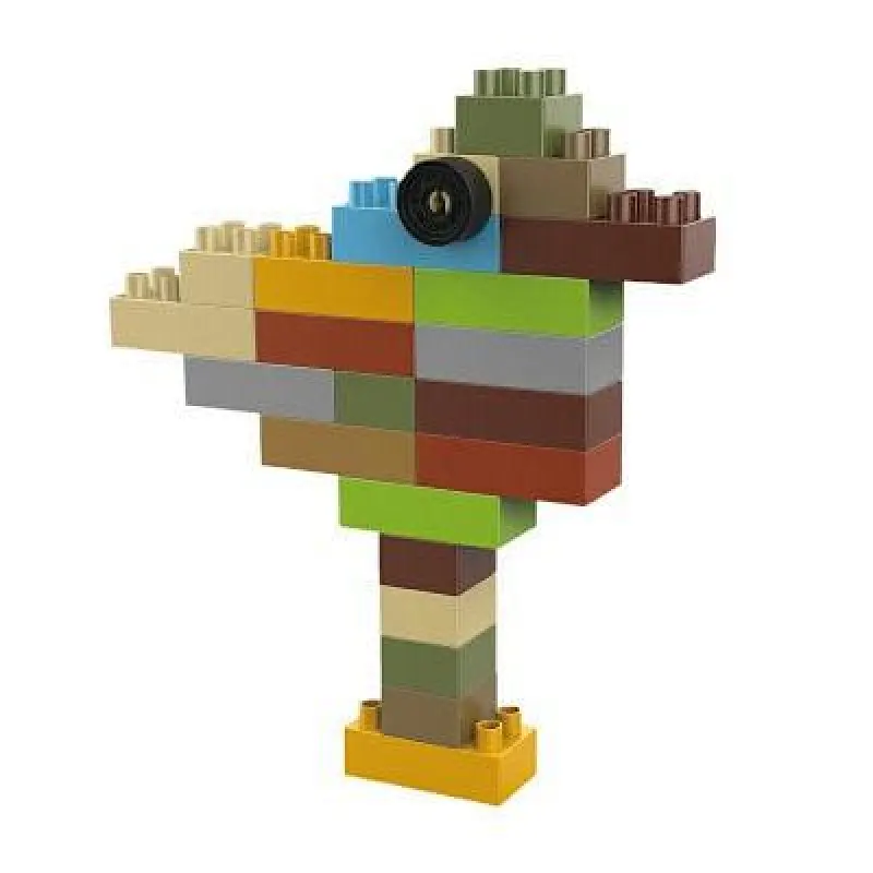 Kid Building Blocks DIY Toys 63 Pieces