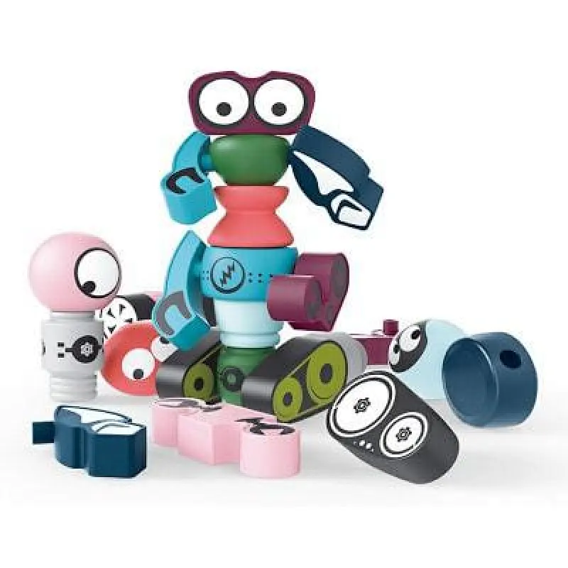 Magnetic Robot Toys 35 Pieces