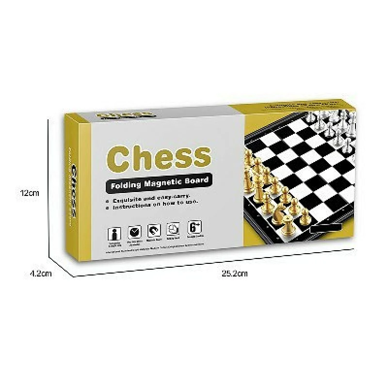 Folding Magnetic Chess