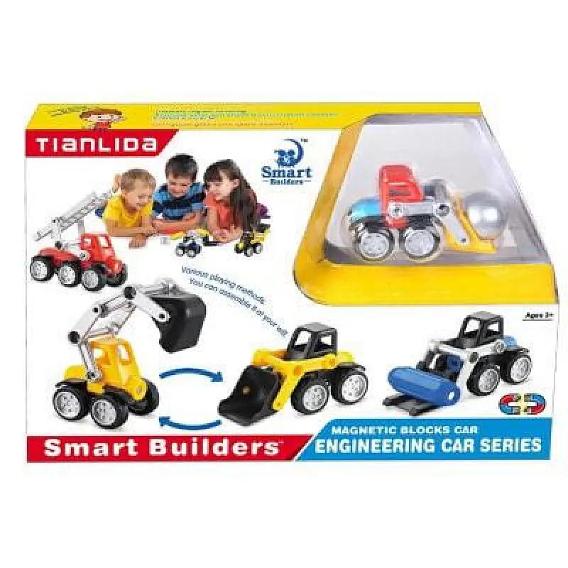 Magnetic Toy Cars 28 Pieces