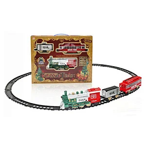 Electric Christmas Train with Light