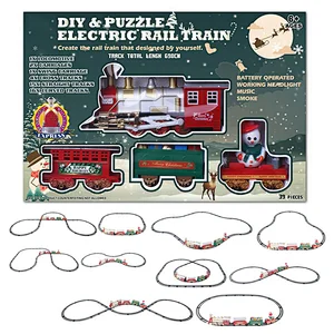 Puzzle Electric Christmas Train