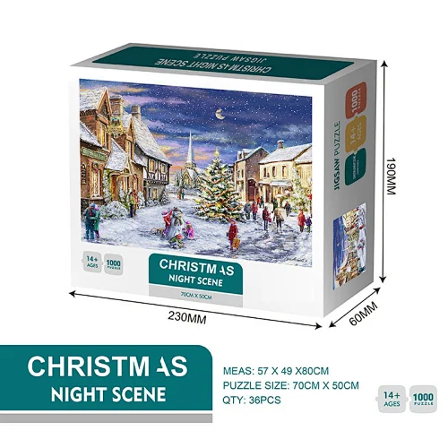 1000 Pieces Christmas Puzzle