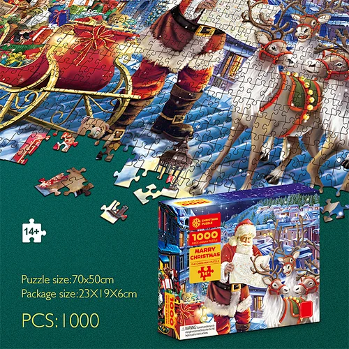 1000 Pioeces Christmas Puzzles