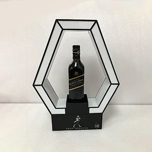 Unique Design Led Illuminated Champagne Bottle Presenter VIP Night Club Bar Bottle Glorifier