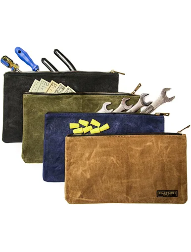 waxed canvas bag