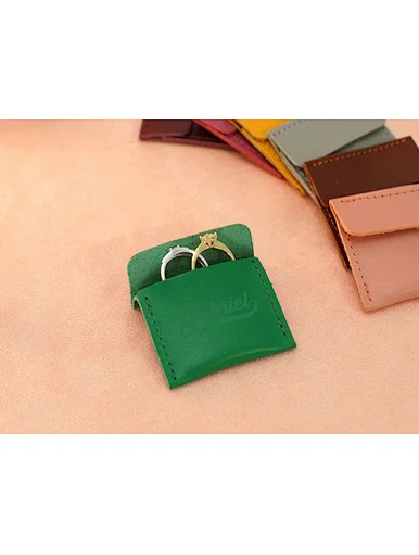 suede jewelry bag