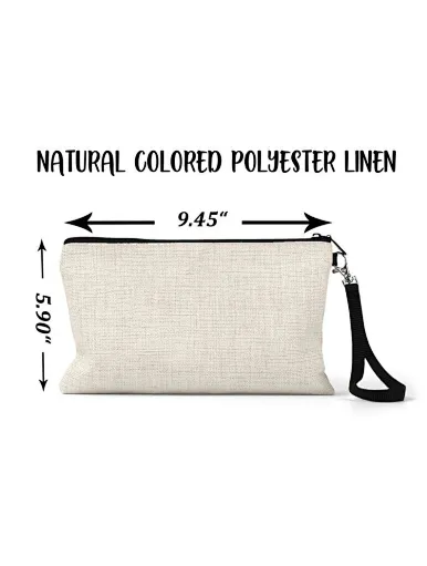 canvas cosmetic bag