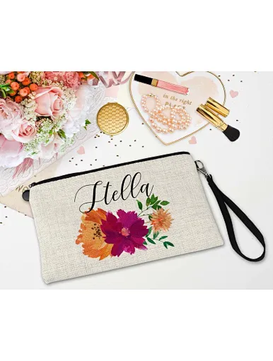 canvas cosmetic bag
