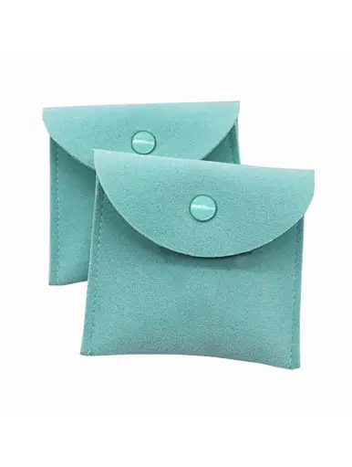 suede jewelry bag