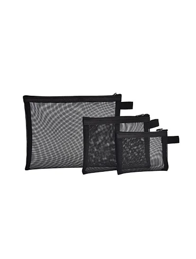 zipper mesh bag