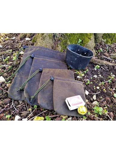 waxed canvas bag