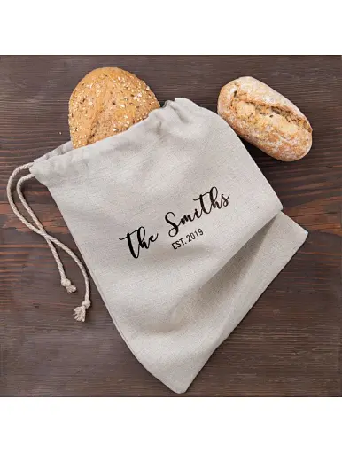bread linen bag
