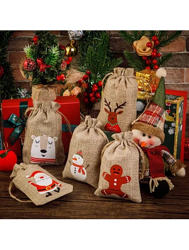 jute drawstring bag