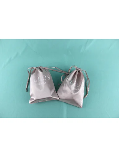 custom satin bag