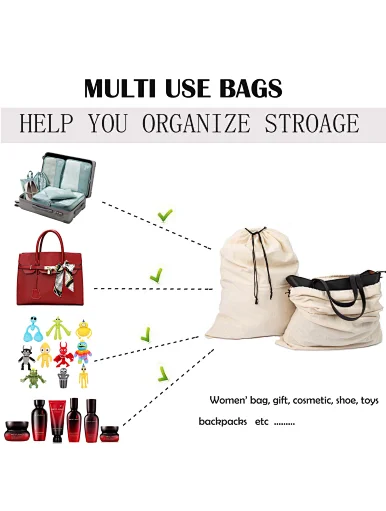 black cotton bag