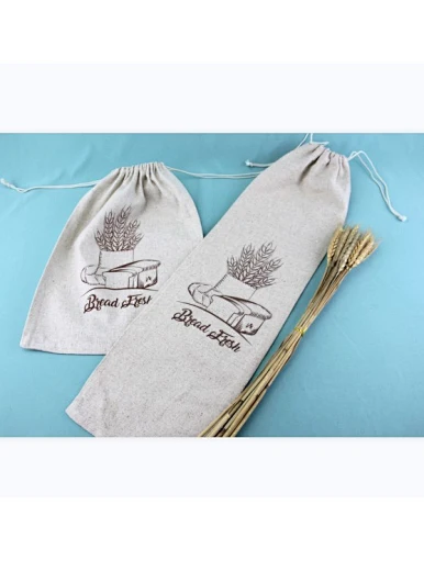 linen bread bag