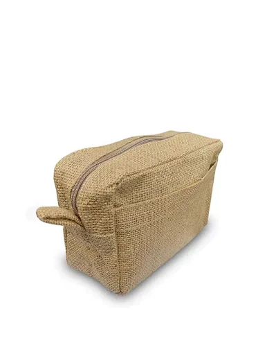 linen comsetic bag