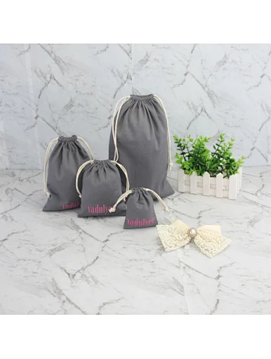 drawstring cotton bag