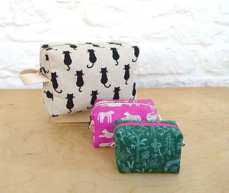 cosmetic canvas bag Suitable for cosmetics