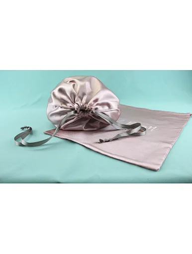 satin bags with logo