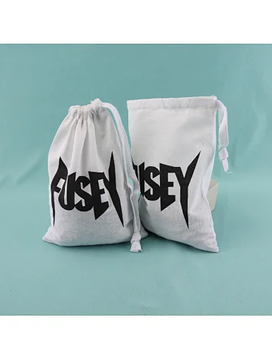 drawstring cotton bag