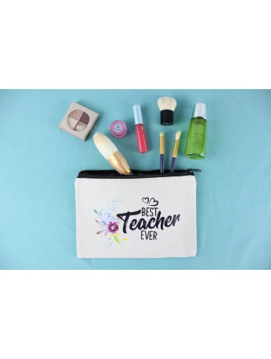 cotton cosmetic bag