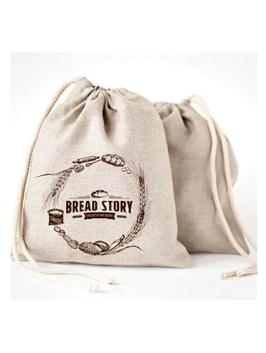 linen bread bag