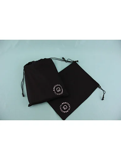 black cotton bag