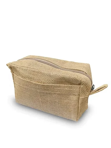 linen comsetic bag