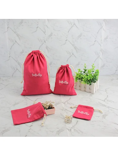 cotton drawstring bag
