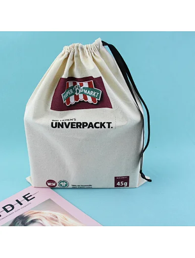 cotton shoe bag