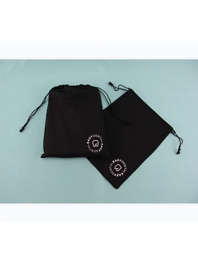 black cotton bag
