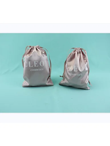 custom satin bag