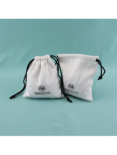 cotton jewelry bag