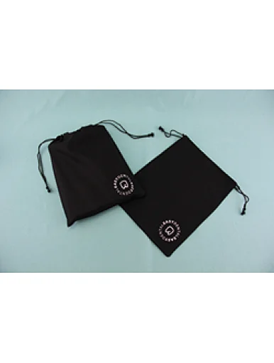 black cotton bag