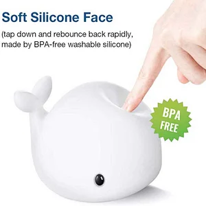 lovely bunny silicone night light