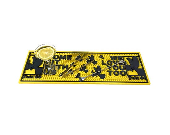 bar drink rail mats manufacturer