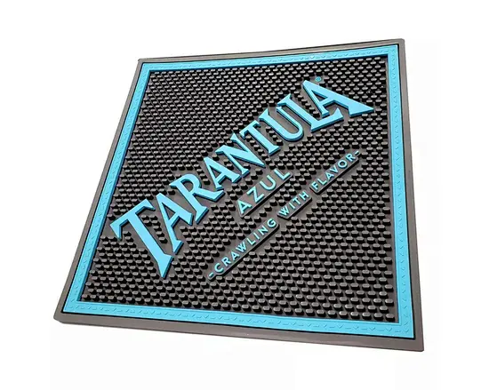 bar spill mats with logos