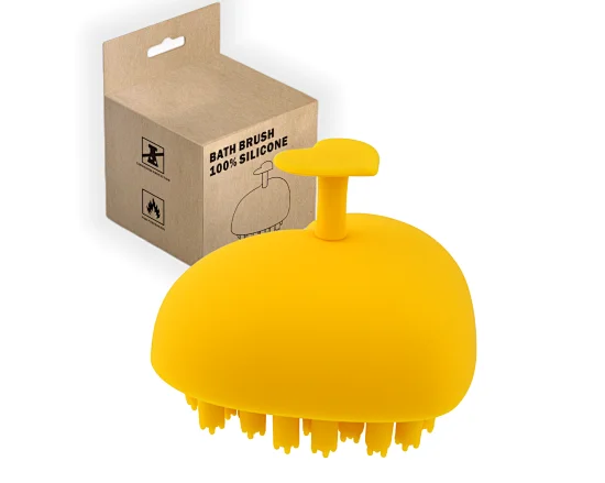 silicone body hair scrubber